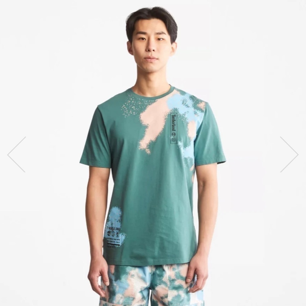 Timberland 100% Cotton T-Shirt Short Sleeve L